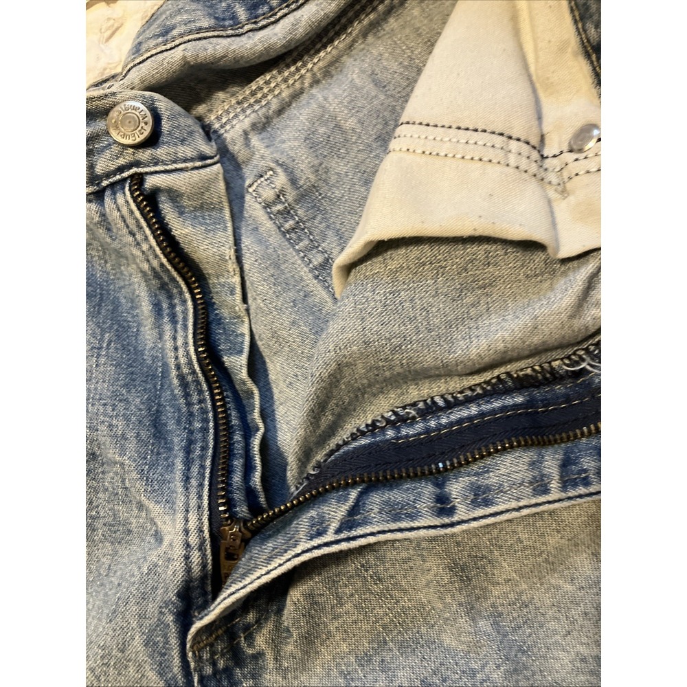 Wrangler Rugged Wear Mens Carpenter Jeans Light‎ Wash Denim Blue 31x31.5 - Picture 7 of 12